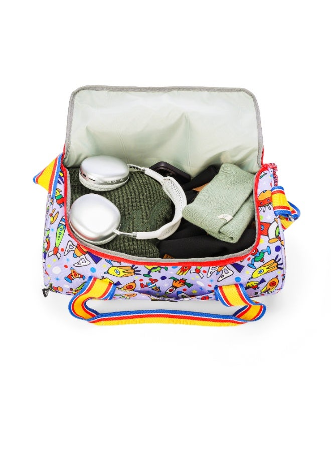 Cubs Space Ships Medium Duffel - Image 4